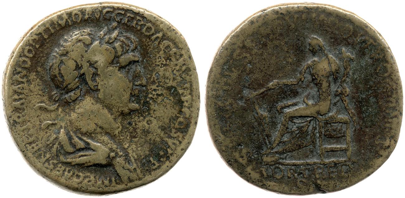 RIC II Trajan 652, аверс, bm