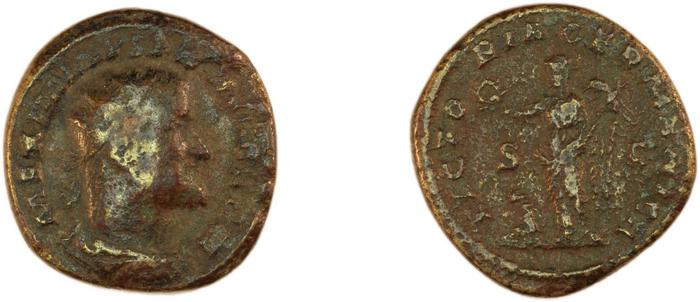 RIC IV Maximinus Thrax 91, реверс, bm