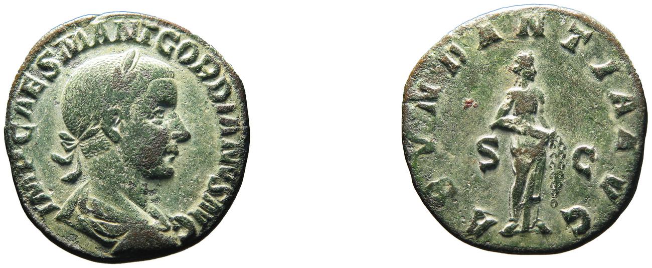 obverse RIC IV Gordian III 274A