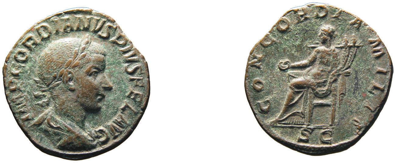 obverse RIC IV Gordian III 288A