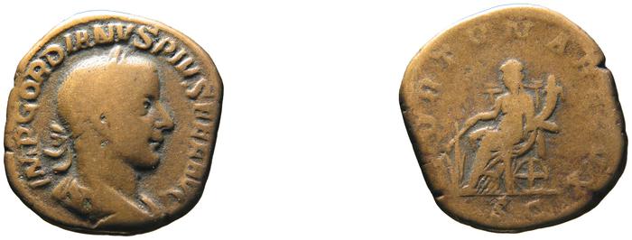 RIC IV Gordian III 331A, реверс, bm