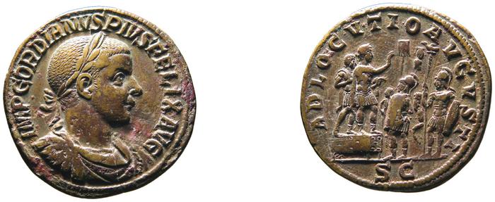 reverse RIC IV Gordian III 313B