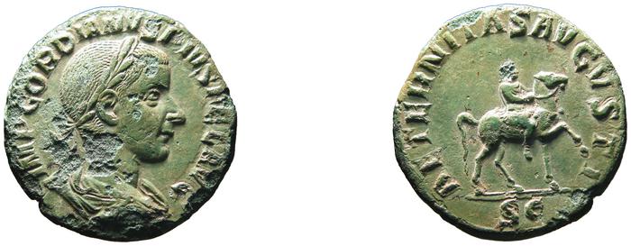 RIC IV Gordian III 314, реверс, Британский музей