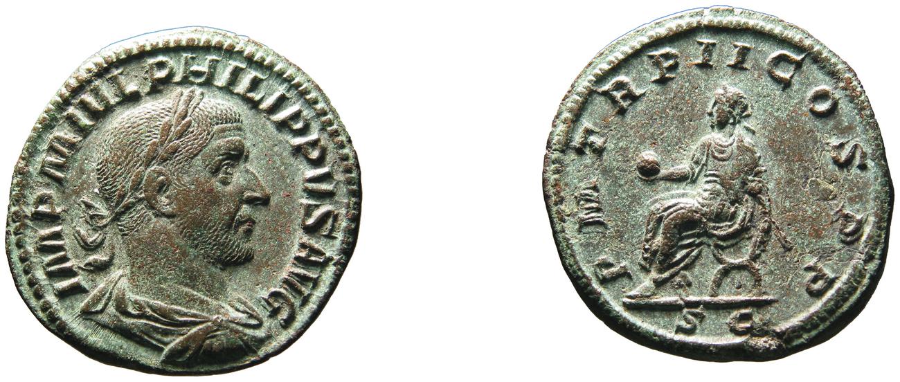 RIC IV Philip I 148A, аверс, bm