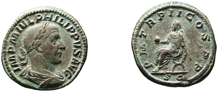 RIC IV Philip I 148A, реверс, bm