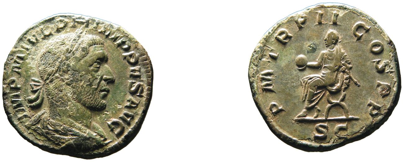RIC IV Philip I 148A, аверс, bm