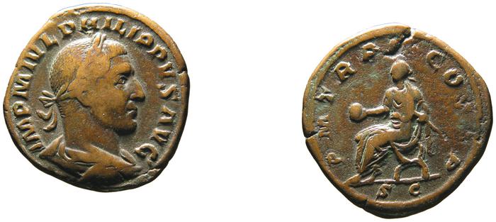 RIC IV Philip I 148A, реверс, bm