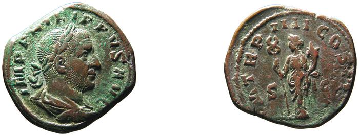 RIC IV Philip I 150C, реверс, bm