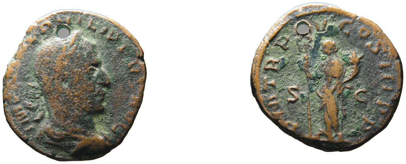 RIC IV Philip I 153A, аверс, bm