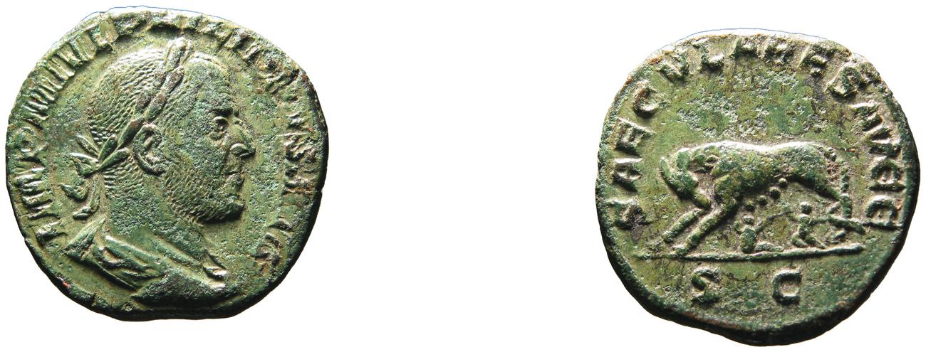 RIC IV Philip I 159, аверс, bm