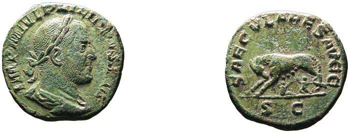 RIC IV Philip I 159, реверс, bm