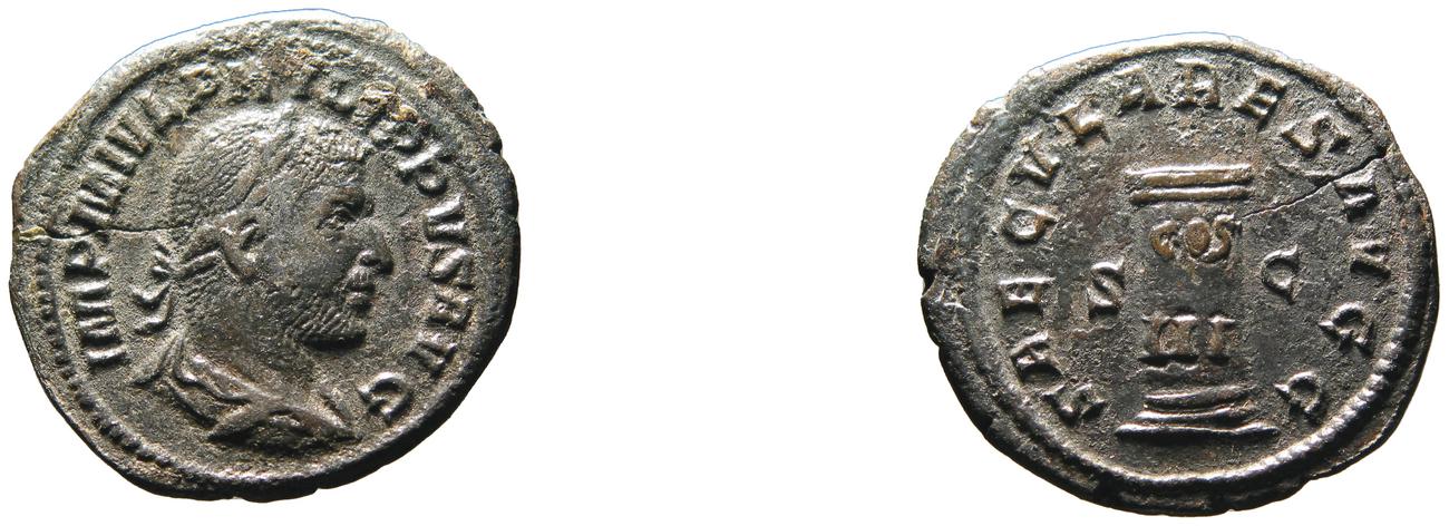 obverse RIC IV Philip I 162B