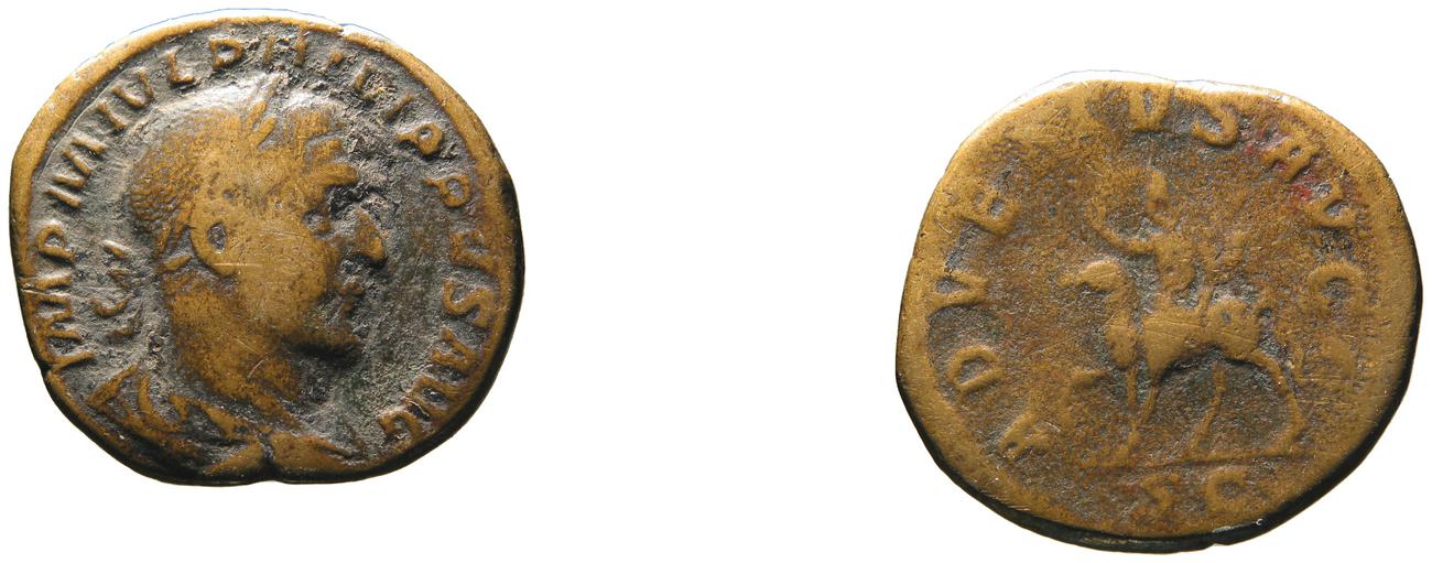 RIC IV Philip I 165, аверс, bm