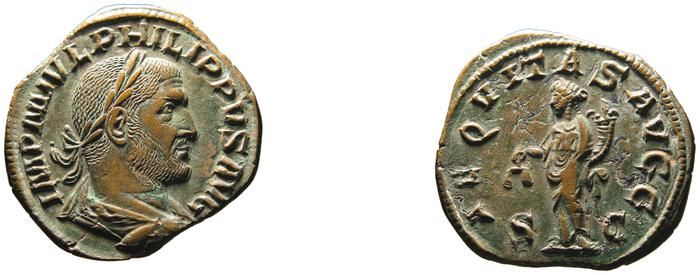 reverse RIC IV Philip I 166A
