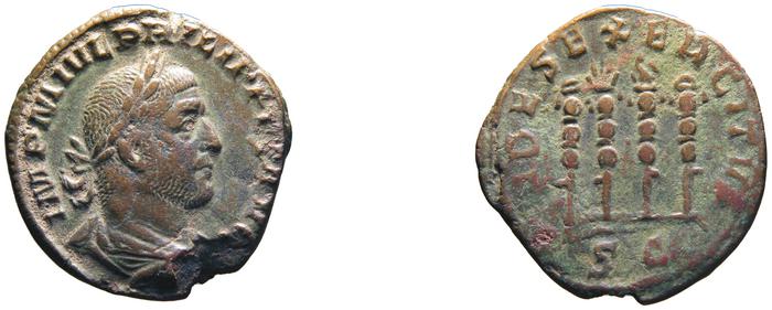 RIC IV Philip I 171A, реверс, bm