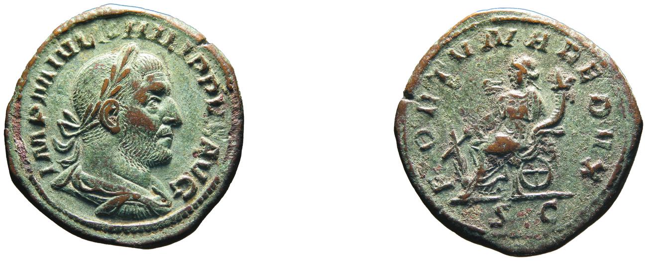 obverse RIC IV Philip I 174A