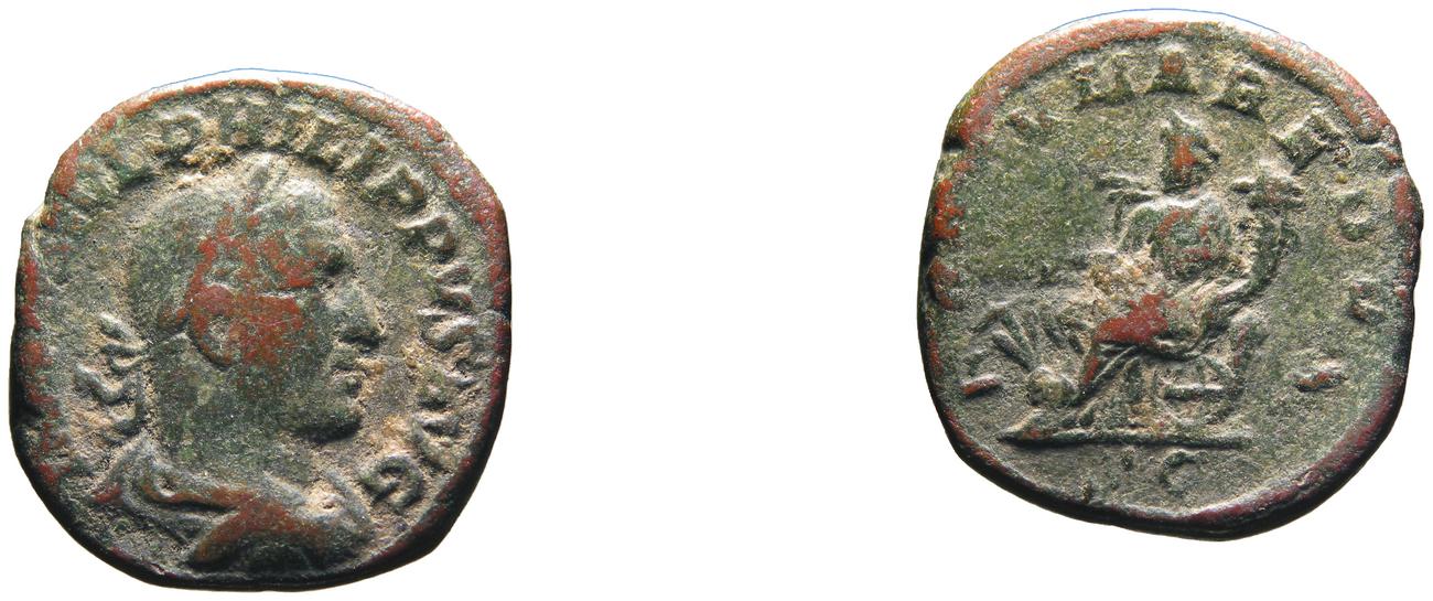 RIC IV Philip I 174A, аверс, bm
