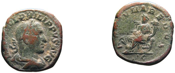 RIC IV Philip I 174A, реверс, bm