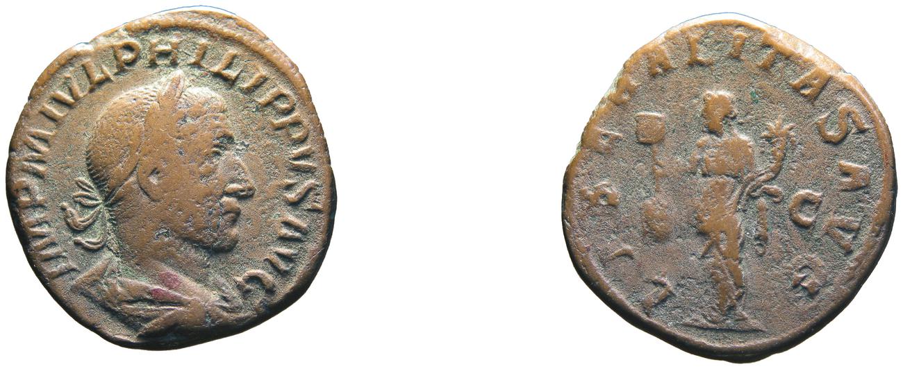 obverse RIC IV Philip I 177