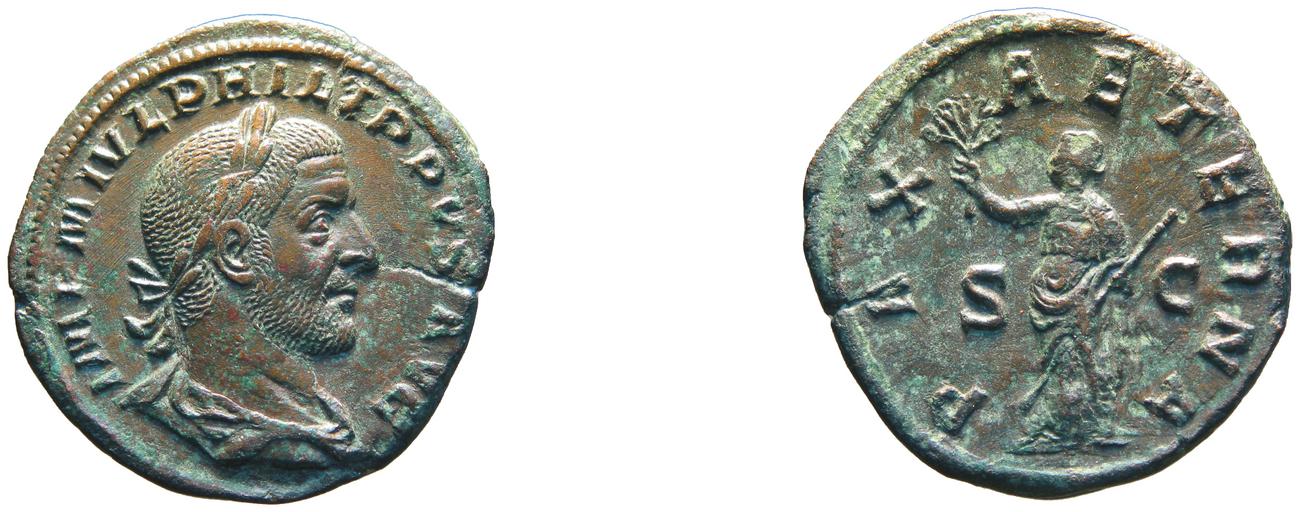 obverse RIC IV Philip I 184A