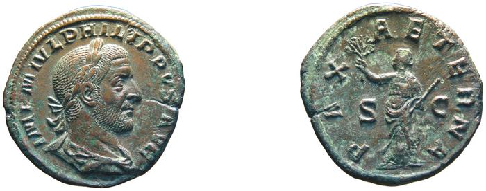 reverse RIC IV Philip I 184A