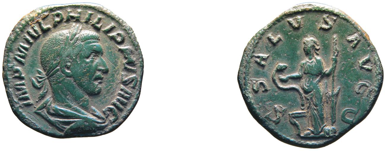 RIC IV Philip I 187A, аверс, bm