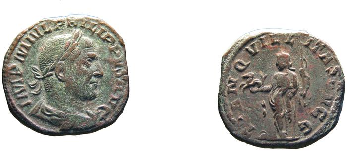 RIC IV Philip I 156, реверс, Британский музей