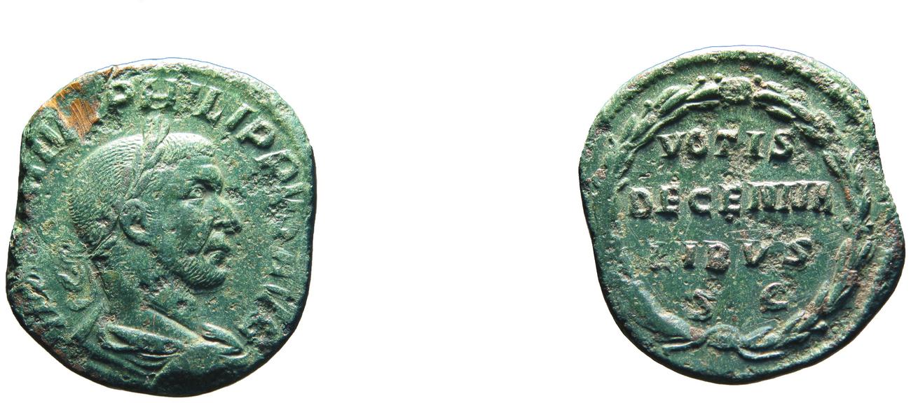 obverse RIC IV Philip I 195A