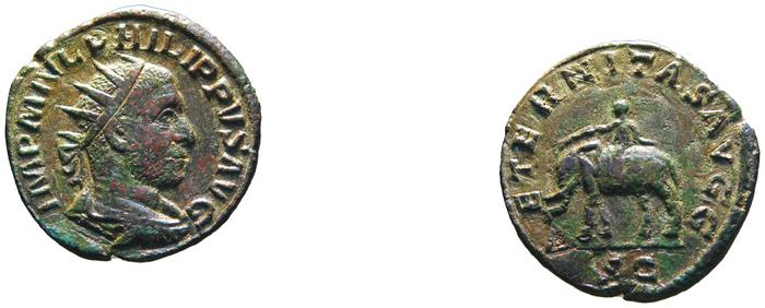 reverse RIC IV Philip I 167C