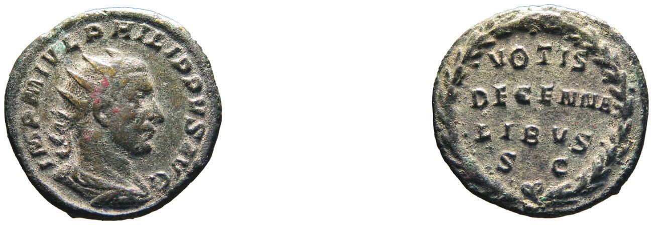 obverse RIC IV Philip I 195C