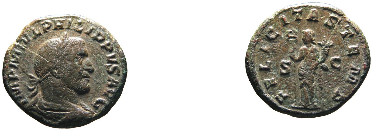obverse RIC IV Philip I 169B