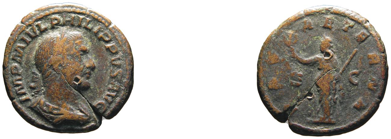 RIC IV Philip I 184B, аверс, bm