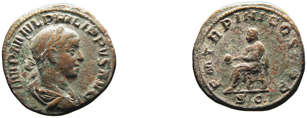 RIC IV Philip I 262A, аверс, bm