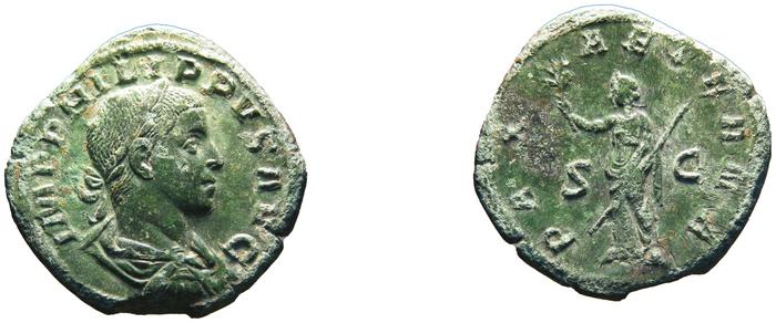 reverse RIC IV Philip I 268C