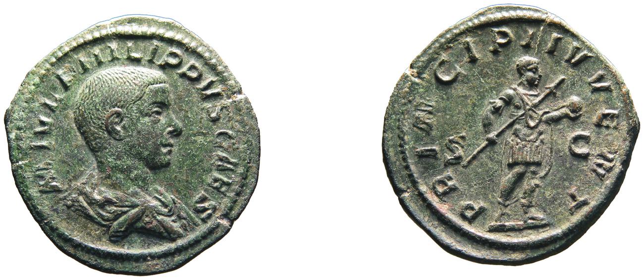 obverse RIC IV Philip I 255A