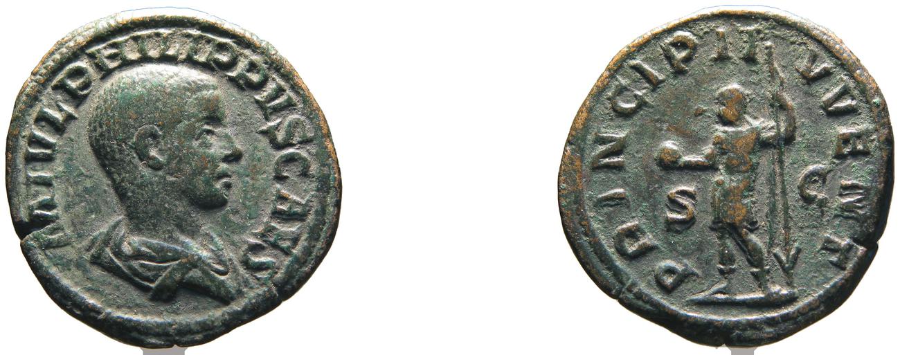 obverse RIC IV Philip I 256A