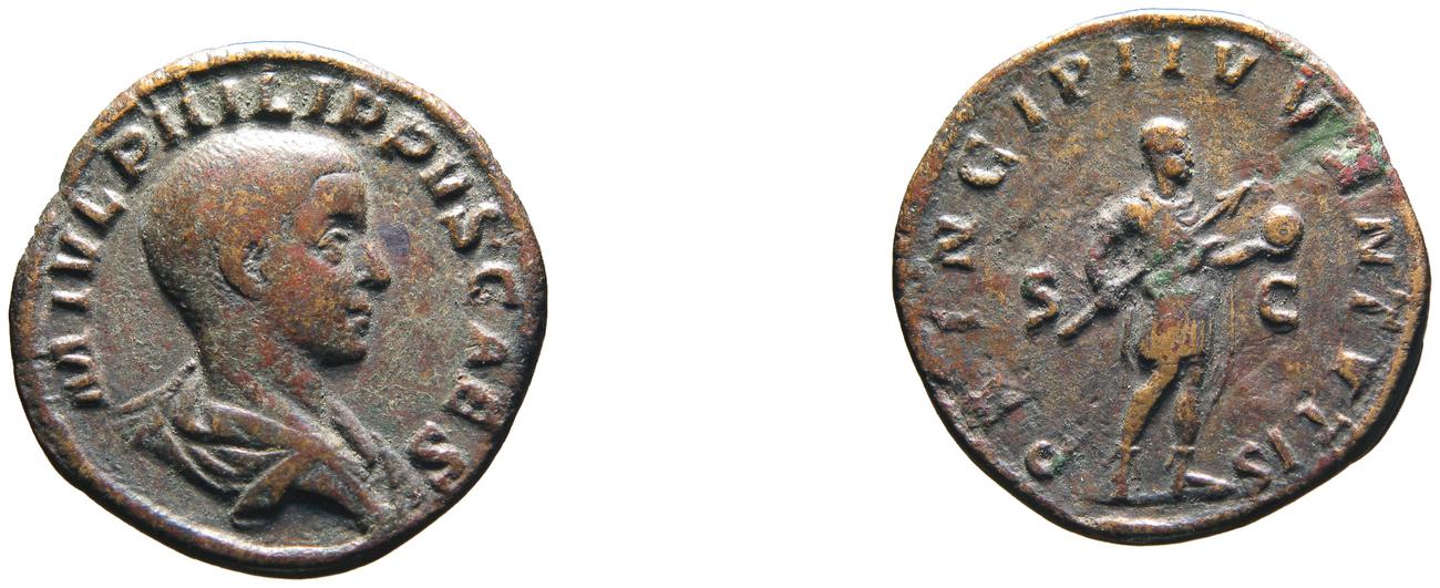 obverse RIC IV Philip I 257
