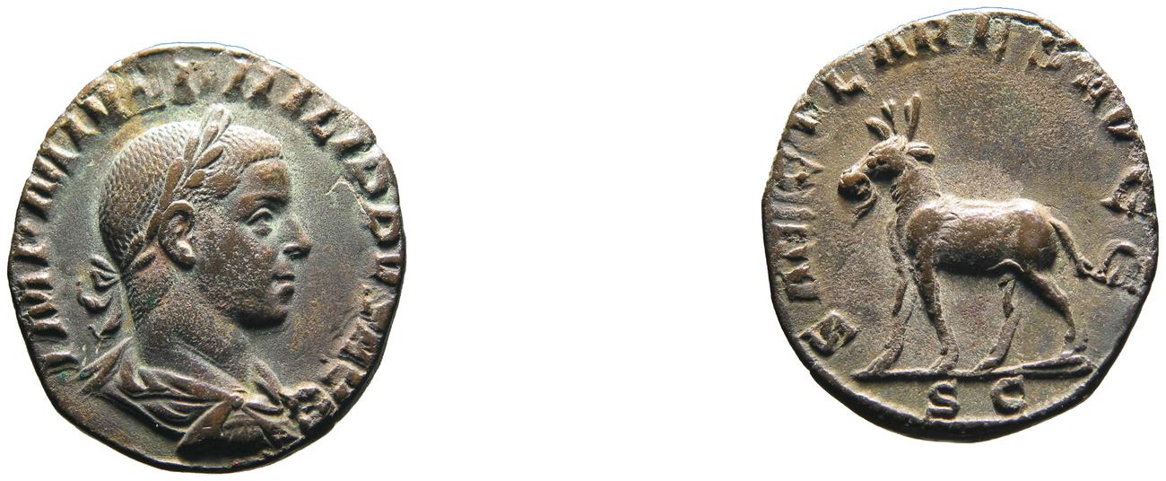 RIC IV Philip I 264A, аверс, bm
