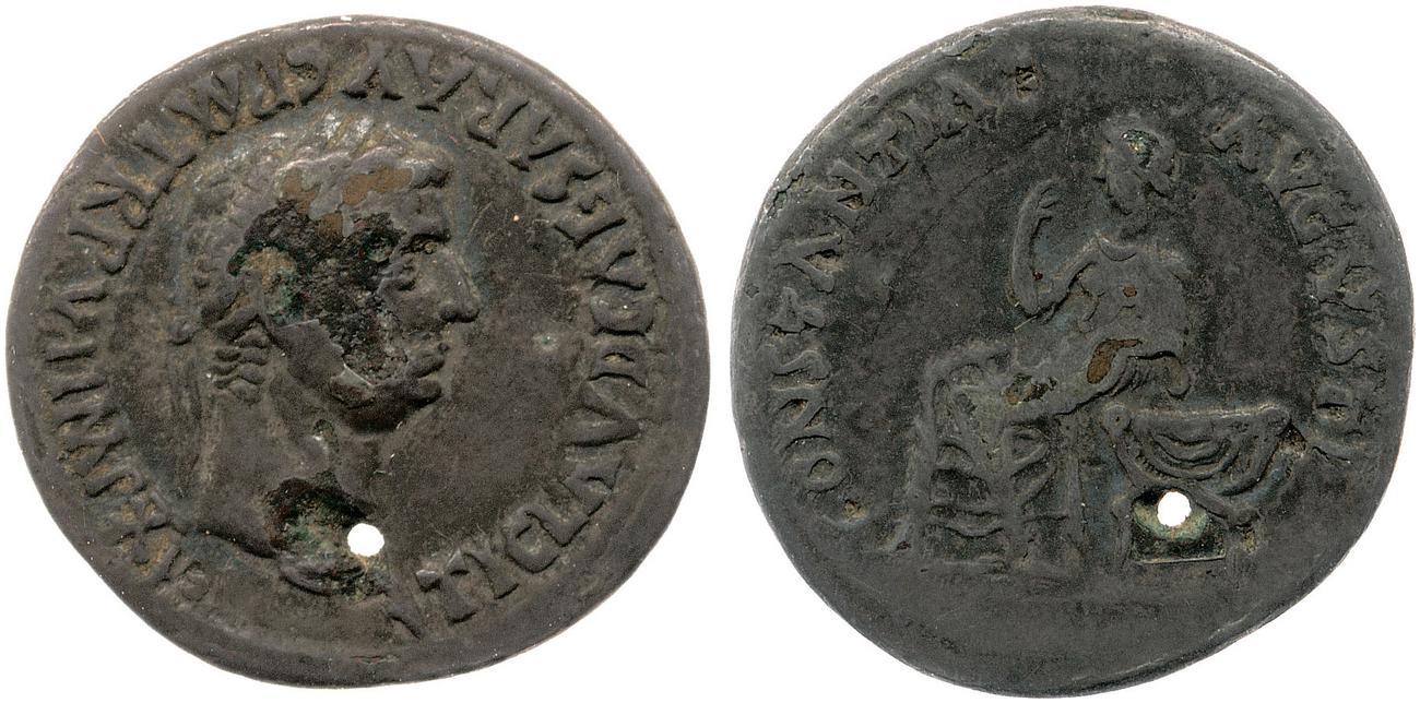 RIC I (second edition) Claudius 32, аверс, bm