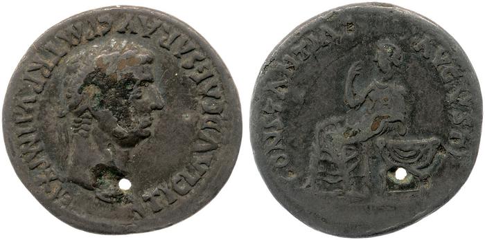 RIC I (second edition) Claudius 32, реверс, bm