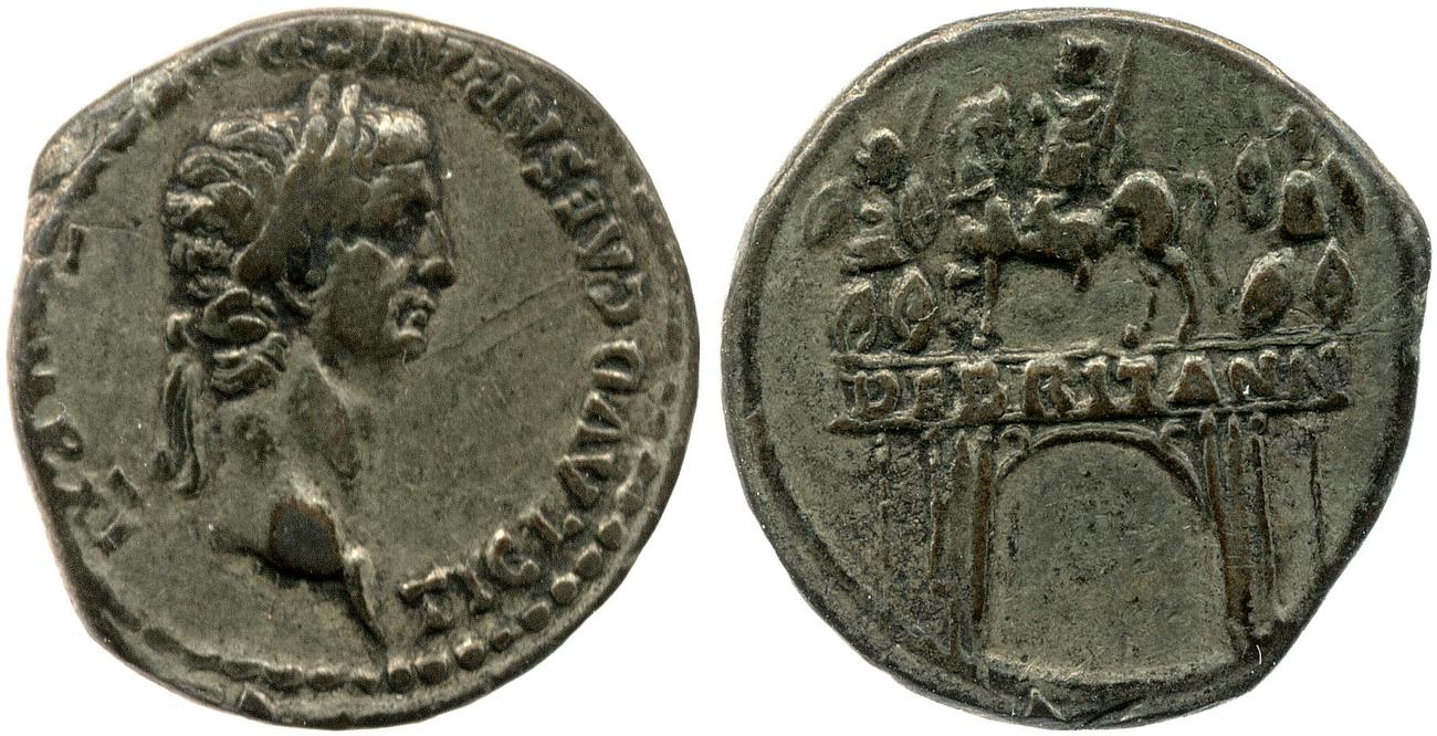 аверс RIC I (second edition) Claudius 34