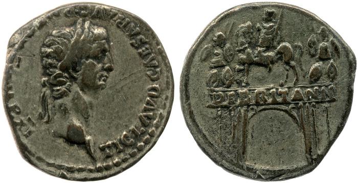 реверс RIC I (second edition) Claudius 34