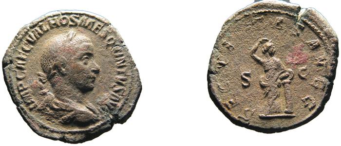 RIC IV Trajan Decius 225, реверс, bm