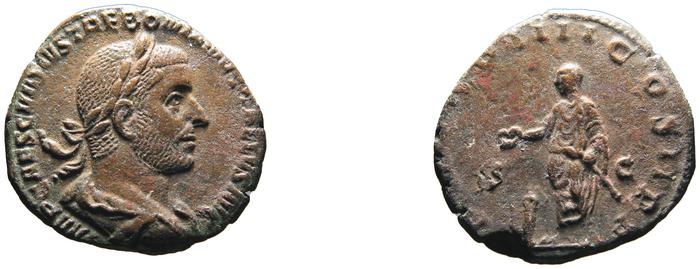 reverse RIC IV Trebonianus Gallus 100