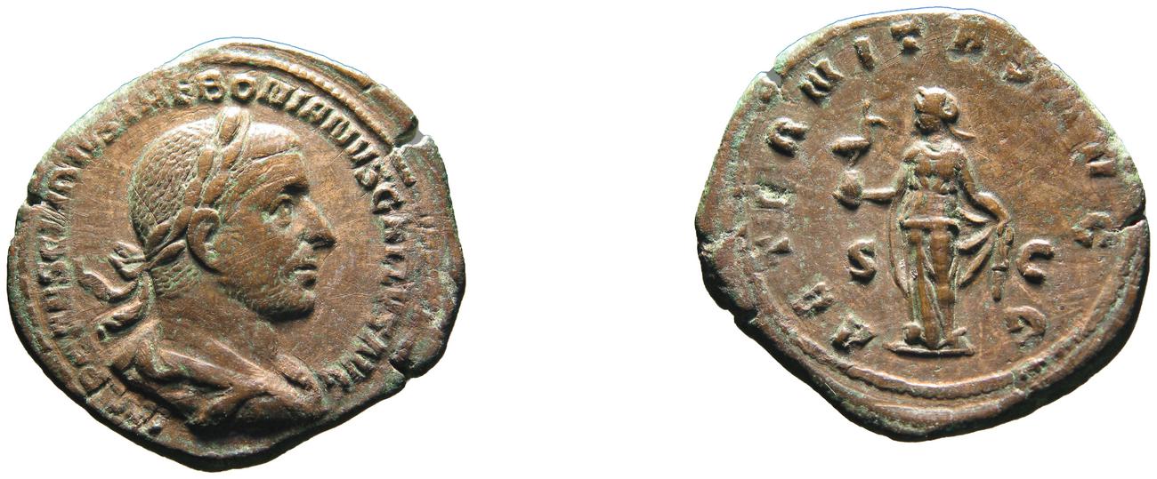 аверс RIC IV Trebonianus Gallus 102