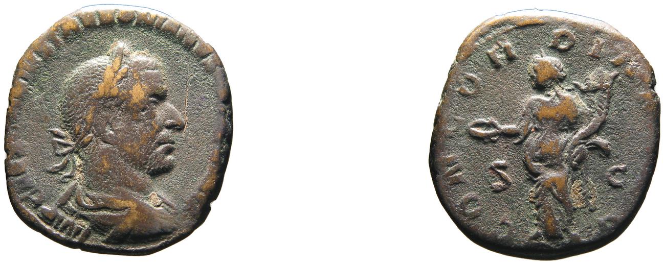 obverse RIC IV Trebonianus Gallus 105A
