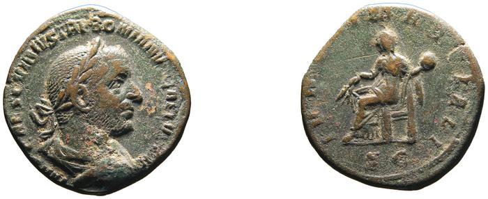 RIC IV Trebonianus Gallus 109, реверс, bm