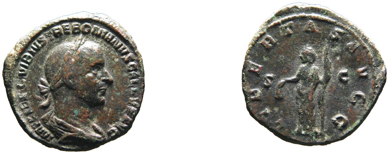 obverse RIC IV Trebonianus Gallus 114A