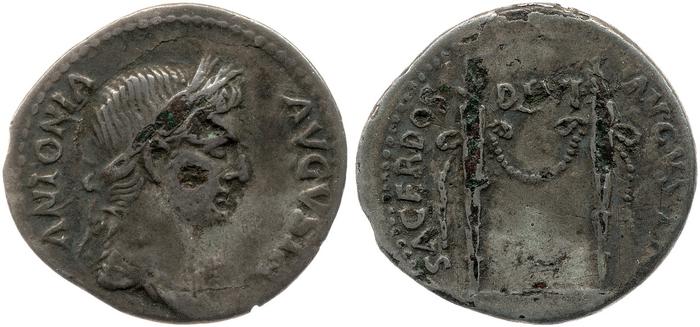 RIC I (second edition) Claudius 68, реверс, bm