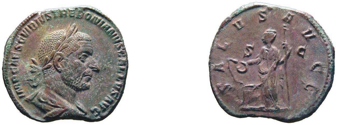obverse RIC IV Trebonianus Gallus 122A